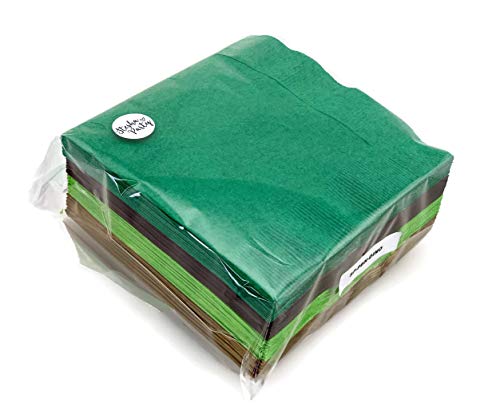 Irvint Set of 2 Individual Decoupage Paper Party Napkin CHRISTMAS GNOMES TOMTE Watercolor Decor Luncheon Napkins for a Birthday Holiday, Wedding, Cocktail Party