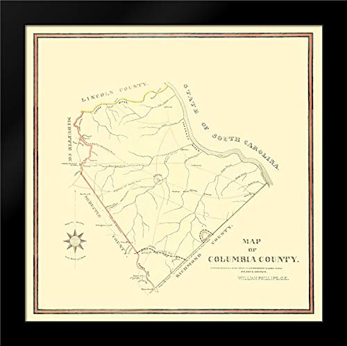 ArtDirect Columbia Georgia - Mc Duffie 1871 - Mc Duffie