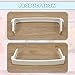 Kojem WR17X11889 Replacement Refrigerator Door Shelf Compatible with GE Refrigerator FreshFood Door Retaining Bar Shelf