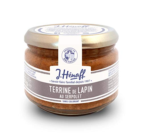 HENAFF Lapin au Serpolet 180 g - Lot de 6