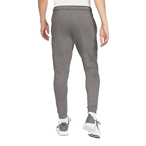 Nike Dry Pants Taper Fleece Charcoal Heather/Black MD, Medium2