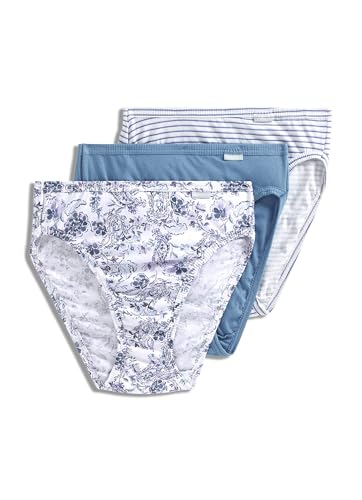 Image of Jockey Women's Underwear 100% Cotton Elance French Cut - 3 Pack