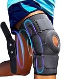 Docbraces Hinged Knee Brace - Relieves ACL, MCL, Meniscus Tear, Arthritis, Tendon Pain - Open Patella Design with Dual Metal Side Stabilizers - Support for Running, For Men and Women (XXX-Large)