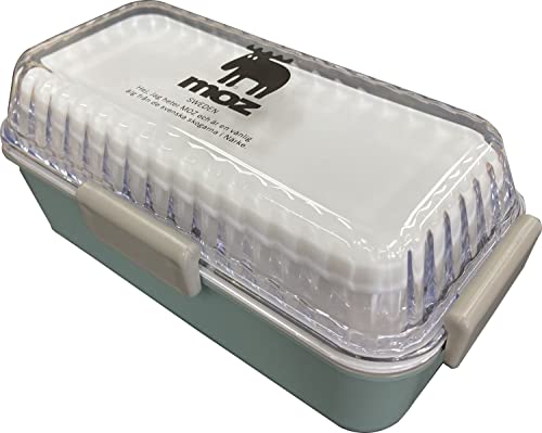 モズ スゥェーデン moz クリアランチボックス レクタングル グリーン