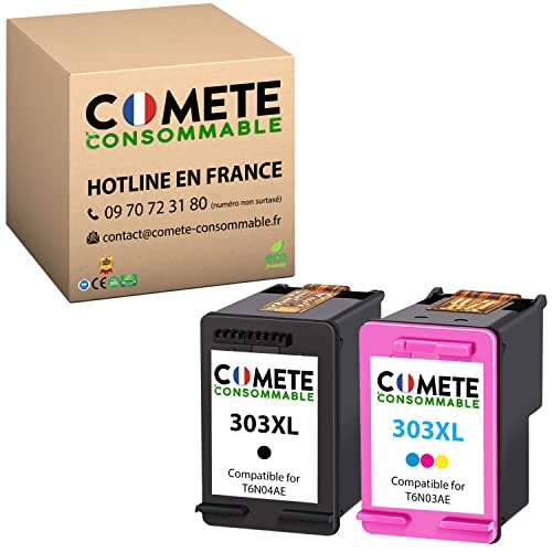 STAROVER 303 XL 2 Cartouche d'encre pour HP 303 XL 303XL Remplacement