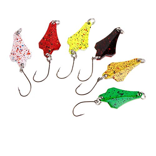 Njord Kalastus Trout Spoon Set – Forellenblinker Mit Einzelhaken, 3 G, In 6 Farben – UL Köder Für Forelle, Saibling & Barsch, Inkl. 10 Snaps Njord Kalastus Trout Spoon Set – Forellenblinker Mit Einzelhaken, 3 G, In 6 Farben – UL Köder Für Forelle, Saibling & Barsch, Inkl. 10 Snaps