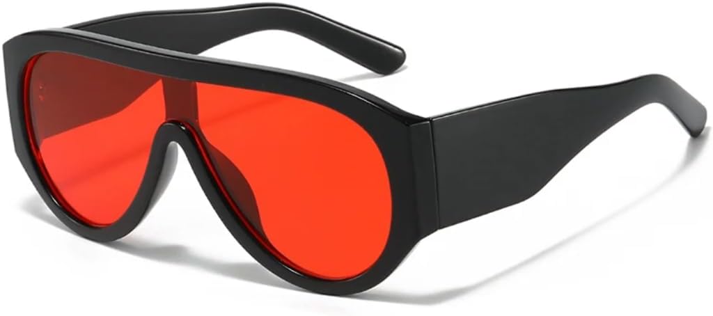 Fashion Women Sunglasses Retro One Piece Shades Uv400 Men Gradient