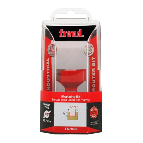 Freud 16-108 1-1/4" Diax1/2" Mortising Router Bit, Multi - Image 2