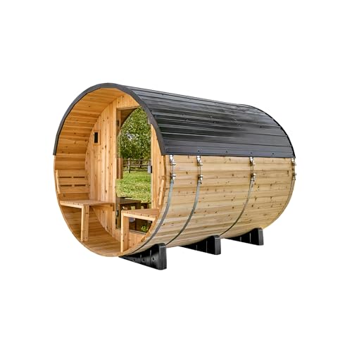 Backyard Discovery Paxton Cedar Sauna with Wi-Fi Panel