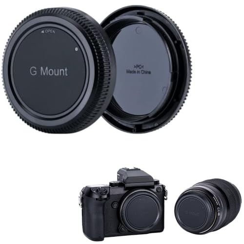 JJC Camera Body & Rear Lens Cap Kit for Fuji G Mount & for Fujinon GF Lens