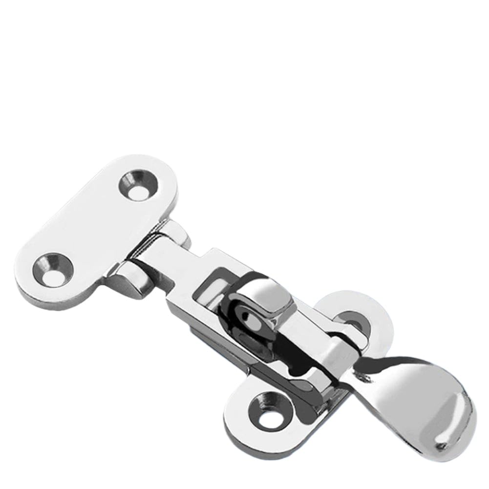 Stainless Steel Boat Shackle Accessories Locker Hatch Deck Lock Compatible with Marine Hardware