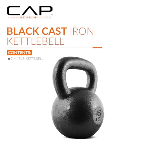 Image of CAP Barbell Cast Iron Kettlebell - Singles and Sets, Multiple Weight Choices