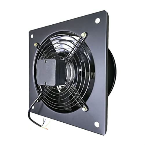 GTHTUHFD Extractor De Aire De 8/10/12/14/16 Pulgadas, Potente Y De Alta Velocidad, para Conductos Industriales Comerciales, Axial Metálico.,Copper-10inch