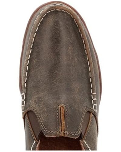 Image of Georgia Boot Men's Cedar Falls Moc-Toe Slip On Shoes