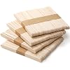 Okllen 600 Pcs Popsicle Sticks And Bags Set - 300 Plastic Wrappers & 300 Wooden Sticks For DIY Ice Cream, Candy Making - View #2