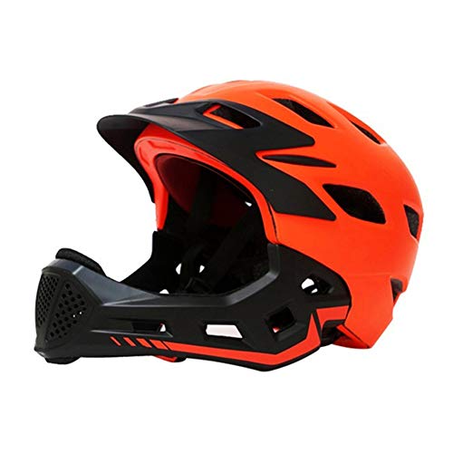 0Miaxudh Casco de niños, Casco de protección de Seguridad de Ciclismo de Equilibrio de la Bicicleta Orange