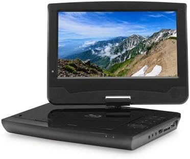 Amazon レボリューション 10インチ ポータブルブルーレイディスクプレーヤー Zm p10 充電バッテリー搭載 車載バッグ付き ポータブルブルーレイプレーヤー 通販
