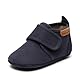 Bisgaard Unisex Kinder Baby Cotton First Walker Shoe,Dunkelblau,19 EU
