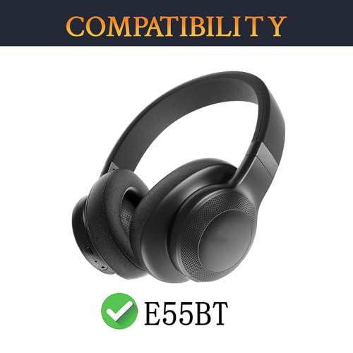 SOULWIT Cooling Gel Replacement Earpads for JBL E55BT(E55 BT) Over-Ear Wireless Headphones - Image 3
