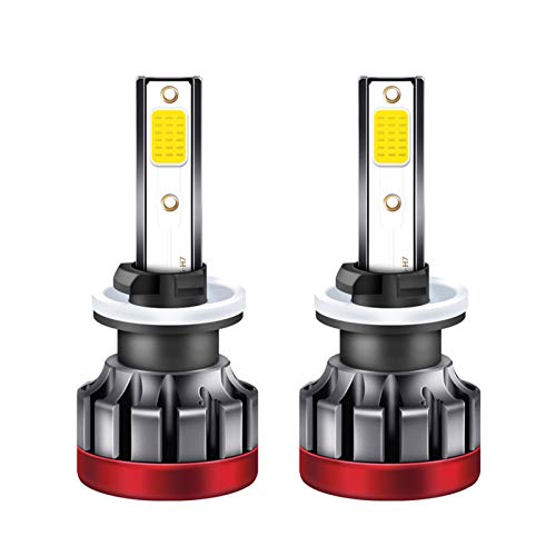 2 PCS 880/881 Lâmpadas LED para faróis de nevoeiro 3000K amarelo 3000 Lumens 30W LED de alta potênci