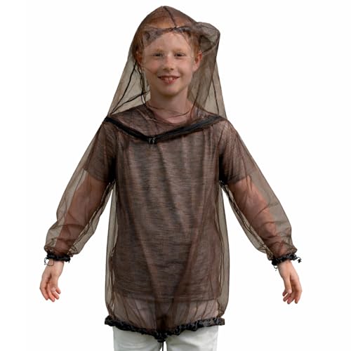 Aventik No-See-Um Mesh Youth Mosquito Jacket, Youth Mosquito Pants M&L Super Light, Keep Safe Cool, UV Protection