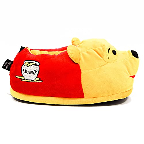 Pantufa Pelúcia 3d Ursinho Pooh 36/38 - Puff - Original Disney