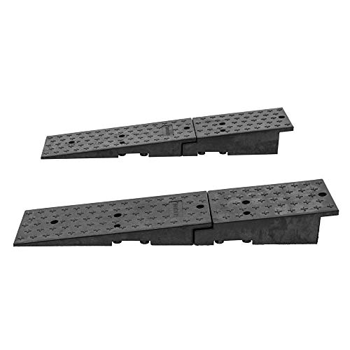 Guardian 20Cr24911 Rubber Dual Wedge Shipping Container Ramps - 49" X 11" #TOP4
