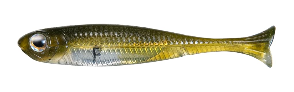 Fish Arrow Flash-J Huddle Feco 1" (6 adet/paket) #F22 Live Ayu/Silver Olta