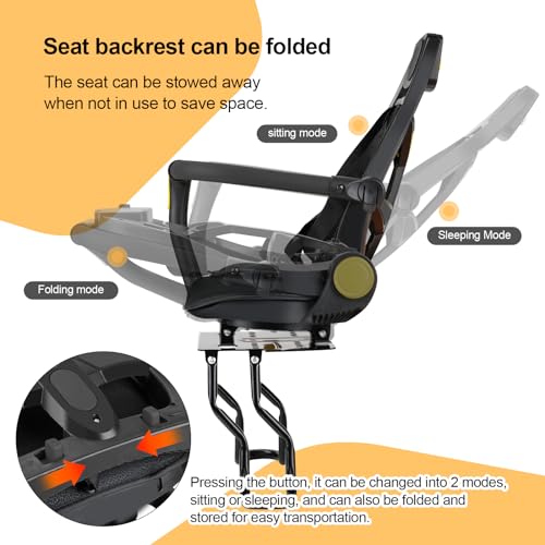 XIEEIX Rear Adjustable Bike Seat