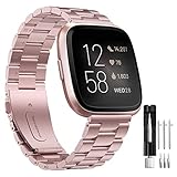 💗【Compatibilidad】: esta correa de repuesto está especialmente diseñada Compatible con Fitbit Versa 2 / Fitbit Versa / Fitbit Versa Lite Edition / Fitbit Versa Special Edition (Nota: no incluye reloj)