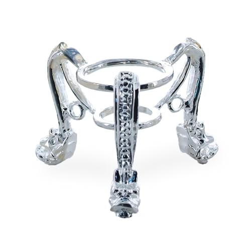 Support œuf métallique stable pour stabiliser vos objets d'art arrondis - 2