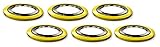 Sterling Seal SSI900018304GR300X6 Spiral Wound Gasket with Flexible Filler for 18' Pipe, Pressure Class 300#, 18.6875' ID, 23.5' OD, 304 Stainless Steel Windings/Graphite (Pack of 6)