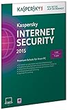 Sprache:Deutsch Kaspersky Internet Security 2015 - 1 PC (Frustfreie Verpackung)