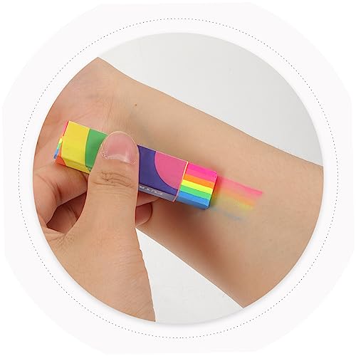 ifundom 3 Pecas Caneta Para Pintura Facial Infantil Pintura De Maquiagem Corporal Orgulho Pintura Fa