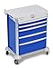 Detecto, 2022857, Mobile Care Medical Cart, Electronic, Standard Lock