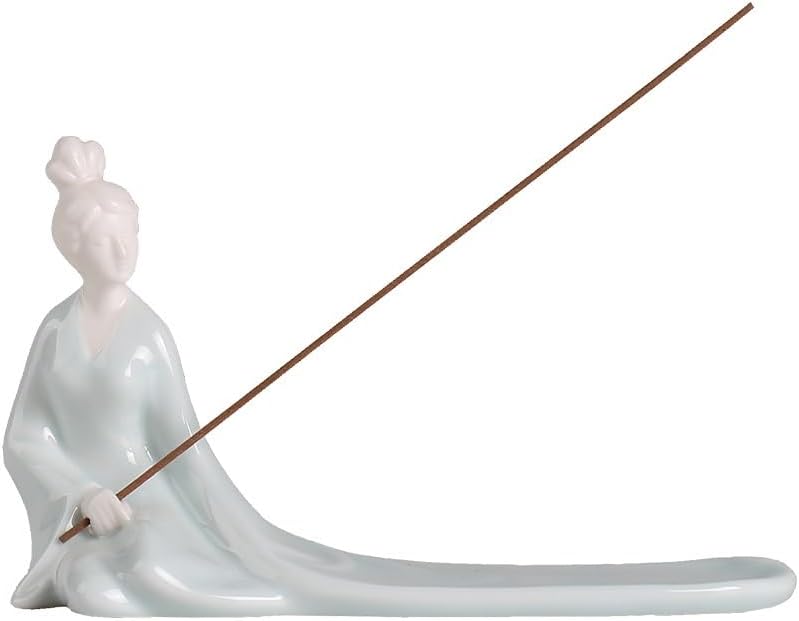 Incense Burner Creative Ceramic Incense Insert Incense Burner Incense Holder Incense Holder Home Aromatherapy Burner Tea Table Ornaments Incense Stick Holder