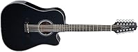 Vista 3 de Takamine GD30CE-12 12-string Acoustic-electric Guitar - Black