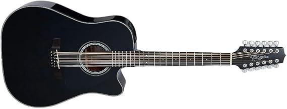 Takamine GD30CE-12 12-string Acoustic-electric Guitar - Black