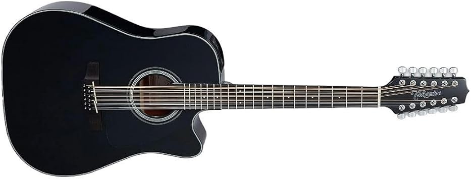 Takamine GD30CE-12 12-string Acoustic-electric Guitar - Black