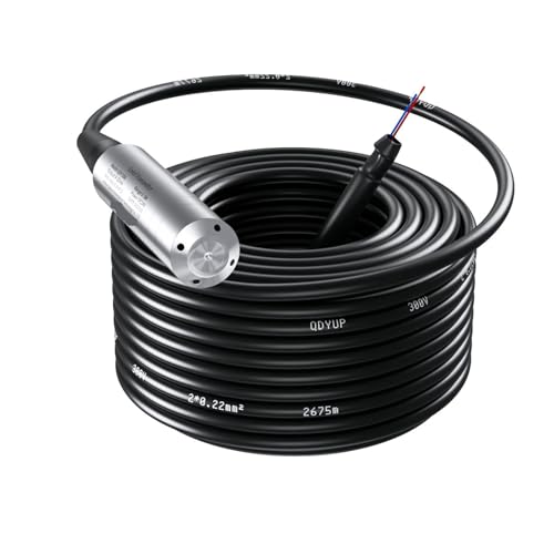 Sonde 5m pour transducteur de niveau de liquide submersible contre les pannes de flotteur