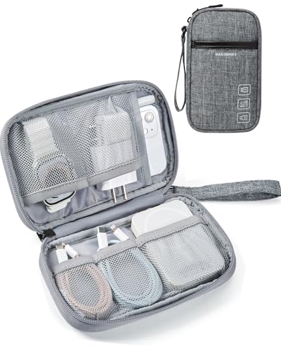 BAGSMART Cord Organizer Travel Cable Organizer Bag Tech Electronic Organizer