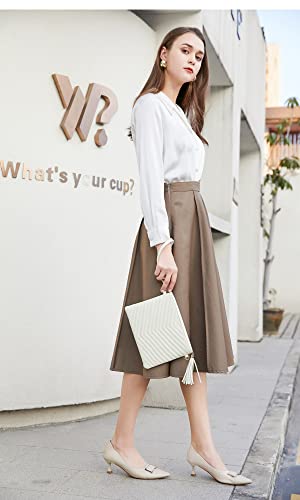 Trendy Vegan Leather Shoulder Purses, Clutch Wallet with Wristlet Strap,Small tassel Crossbody Bags for Women3