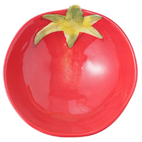 WAYUTO Modern Ceramic Serving Dish, Vegetable Themed, Fruit Salad, Cheese, Dessert, Snack, Pasta Bowl, Sauce Dish, Relish Tray