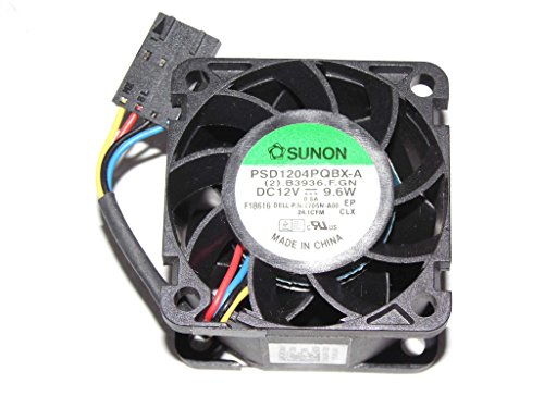 Ventilateur Dell R210 Sunon 40mm 12V 9.6W PSD1204PQBX-A pour serveur