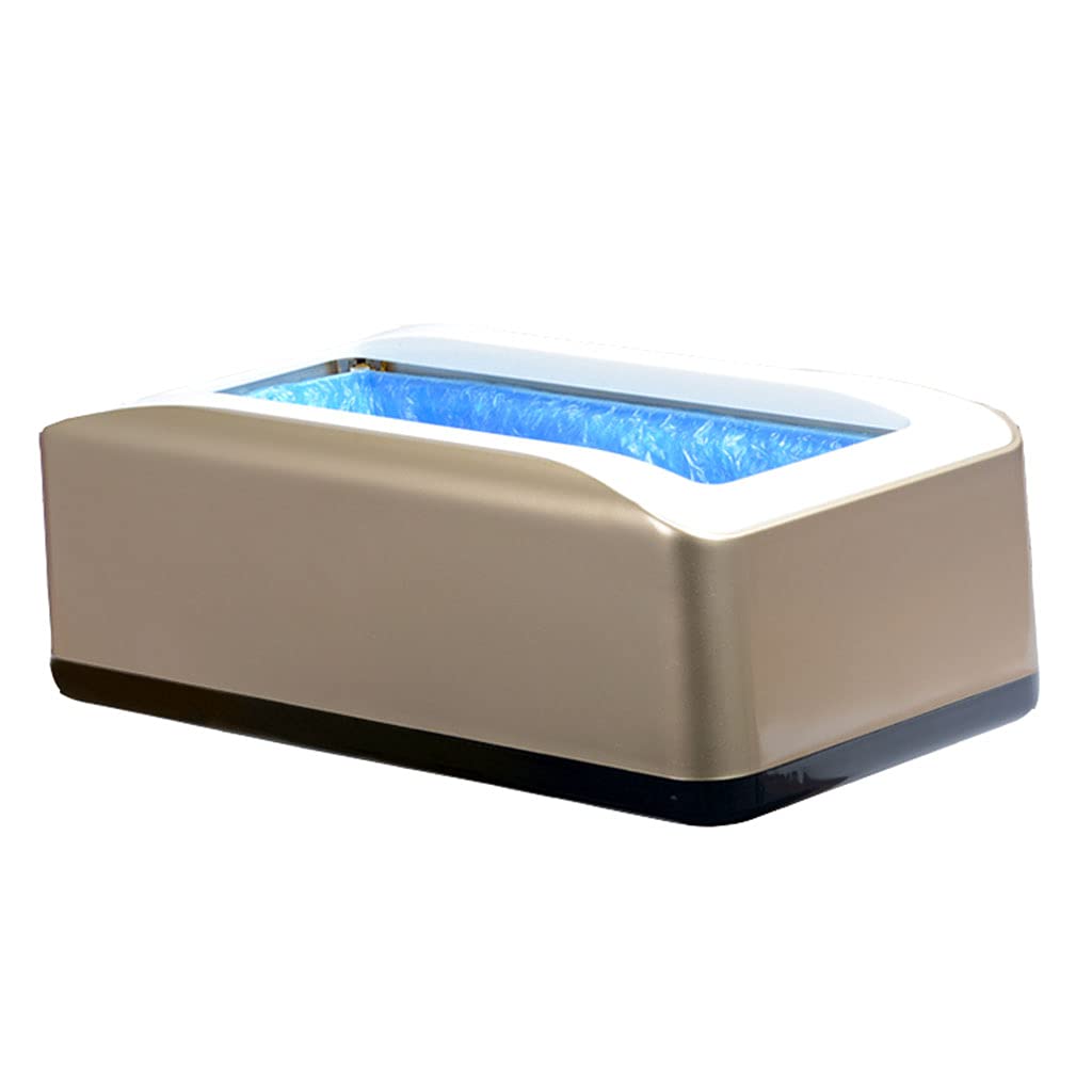 Máquina de película de zapatos automática marrón con dispensador de 40 x 21 x 13 cm