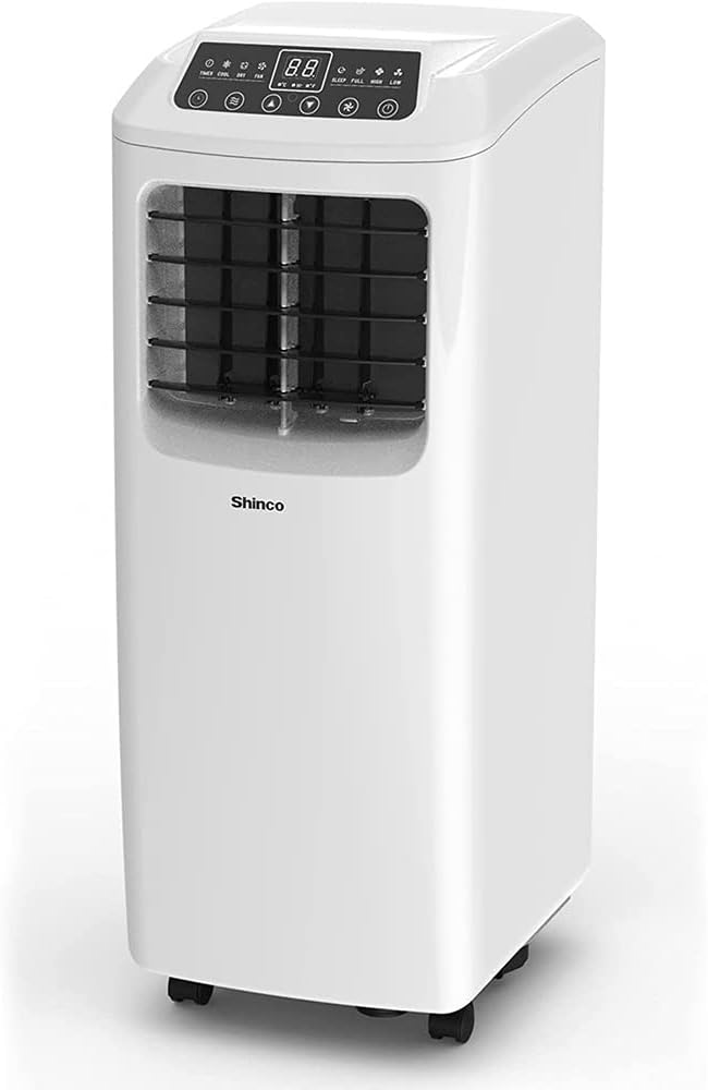 Shinco 7000BTU Portable Air Conditioner, 2.05kW Portable AC w/Cool ...