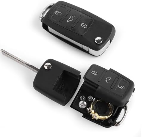 TrrtDo 2 Pack Fake Car Keys with Hidden Compartment Realistic Car Key ...