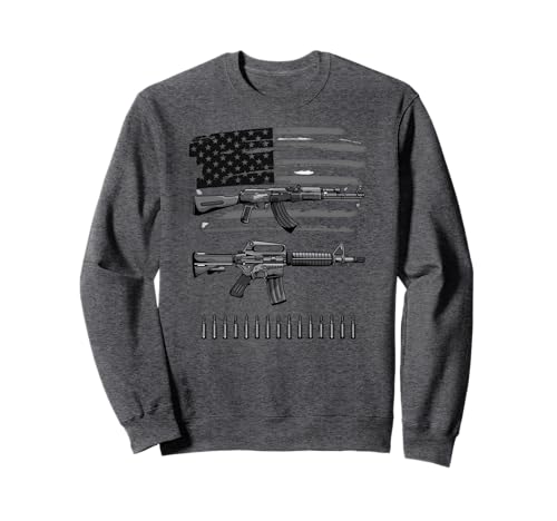 Ak 47 Ar 15 M’urica Sweatshirt