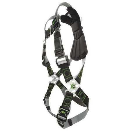 Full Body Harness, Unversal, 400lb, Blk/Gry