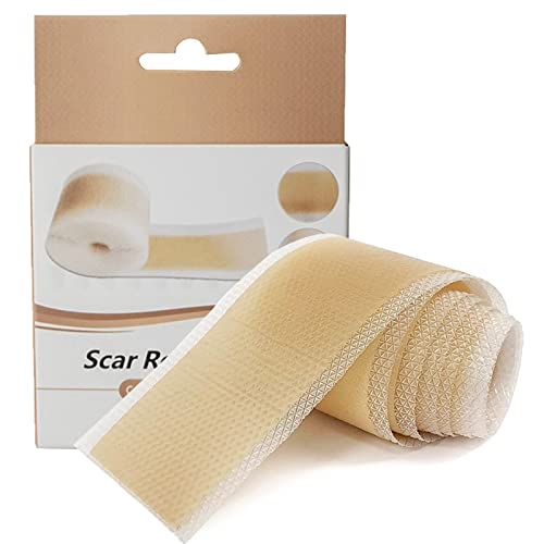 Scar Away Silicone Scar Sheets MEDOLIKA Soft Silicone Tape for Scars Removal Reusable Silicone Scar Sheets 1.6
